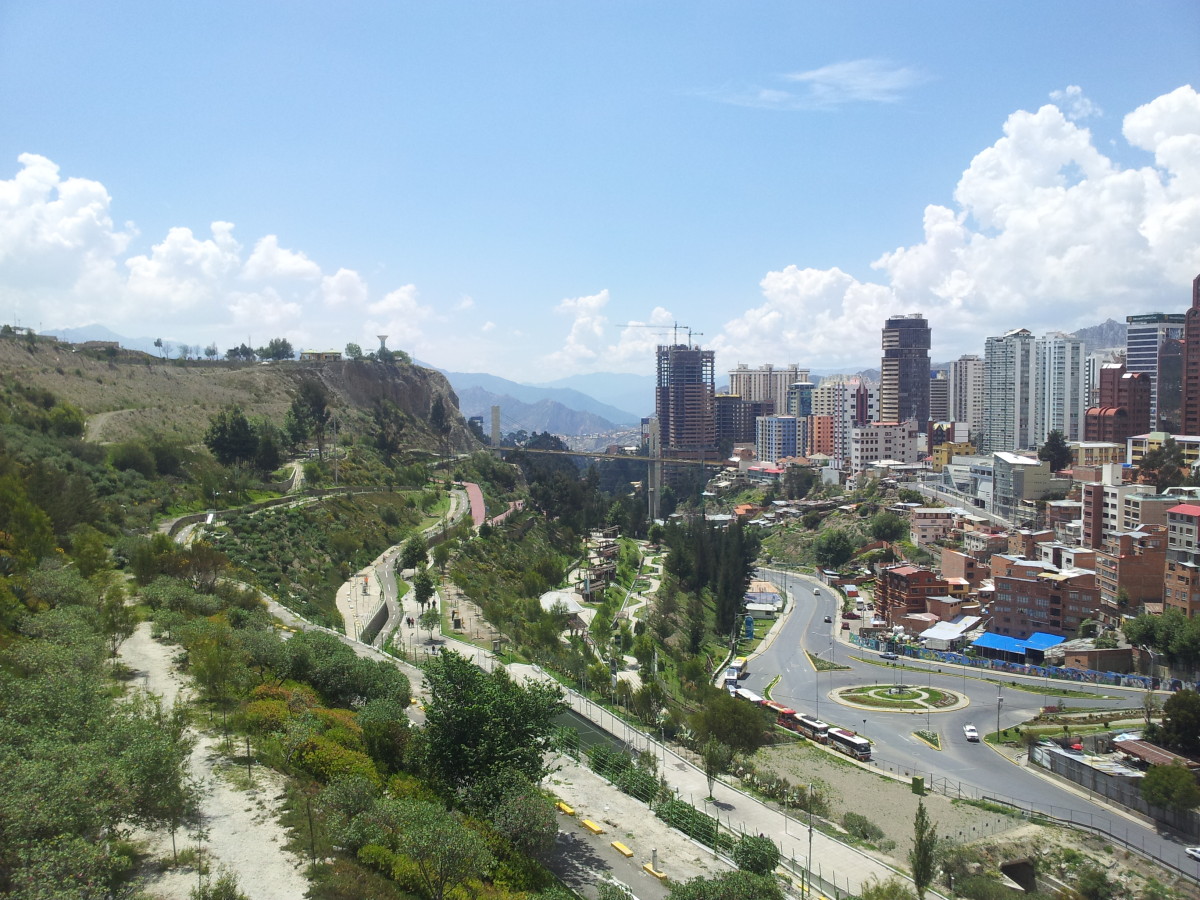 Dia 04/01, terceiro dia em La Paz: o centro, o parque e o saque