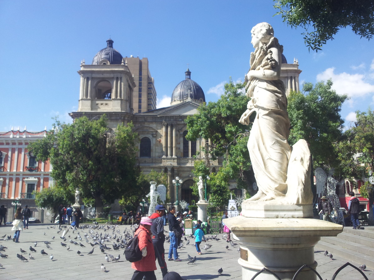 Dia 02/01, primeiro dia em La Paz: o centro histórico e a festa no hostel